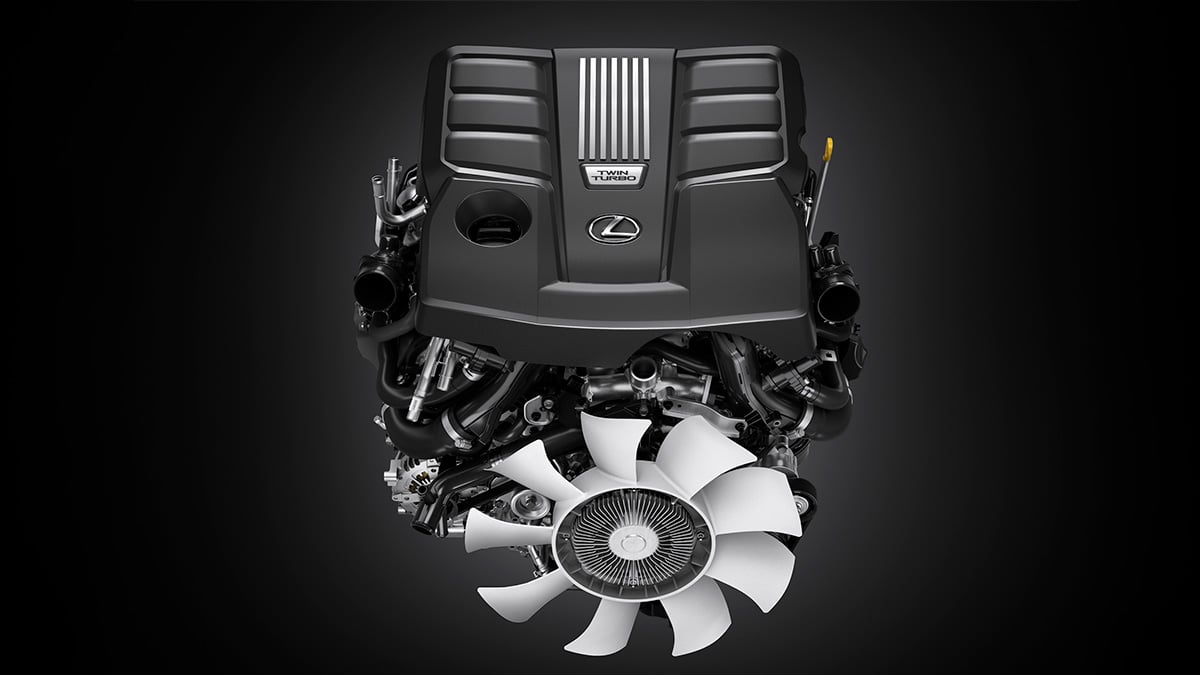 Động cơ turbo kép Lexus GX