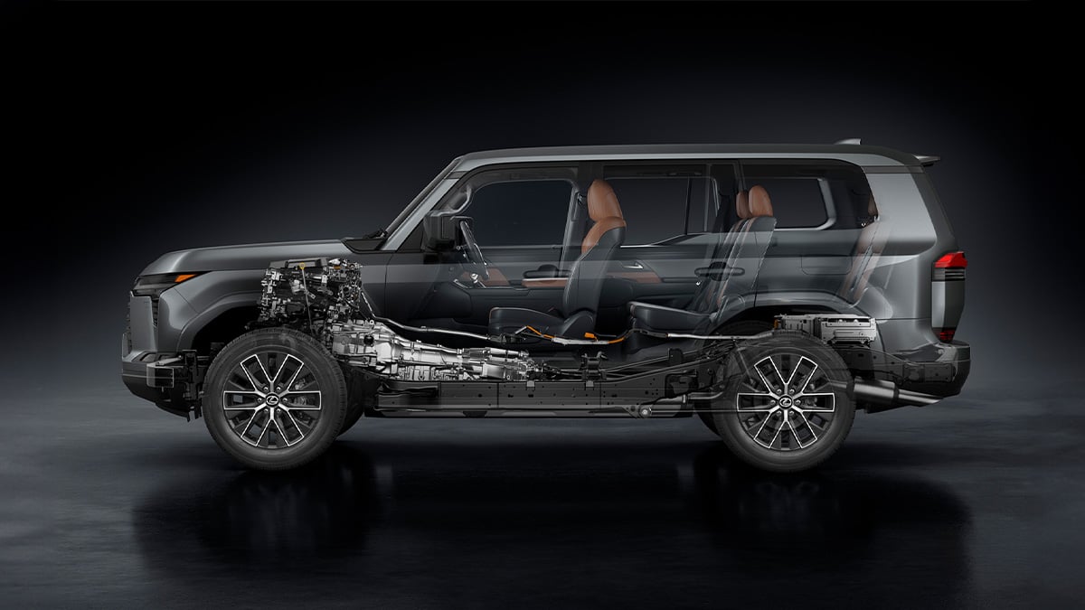 Khung gầm đa năng Lexus GX