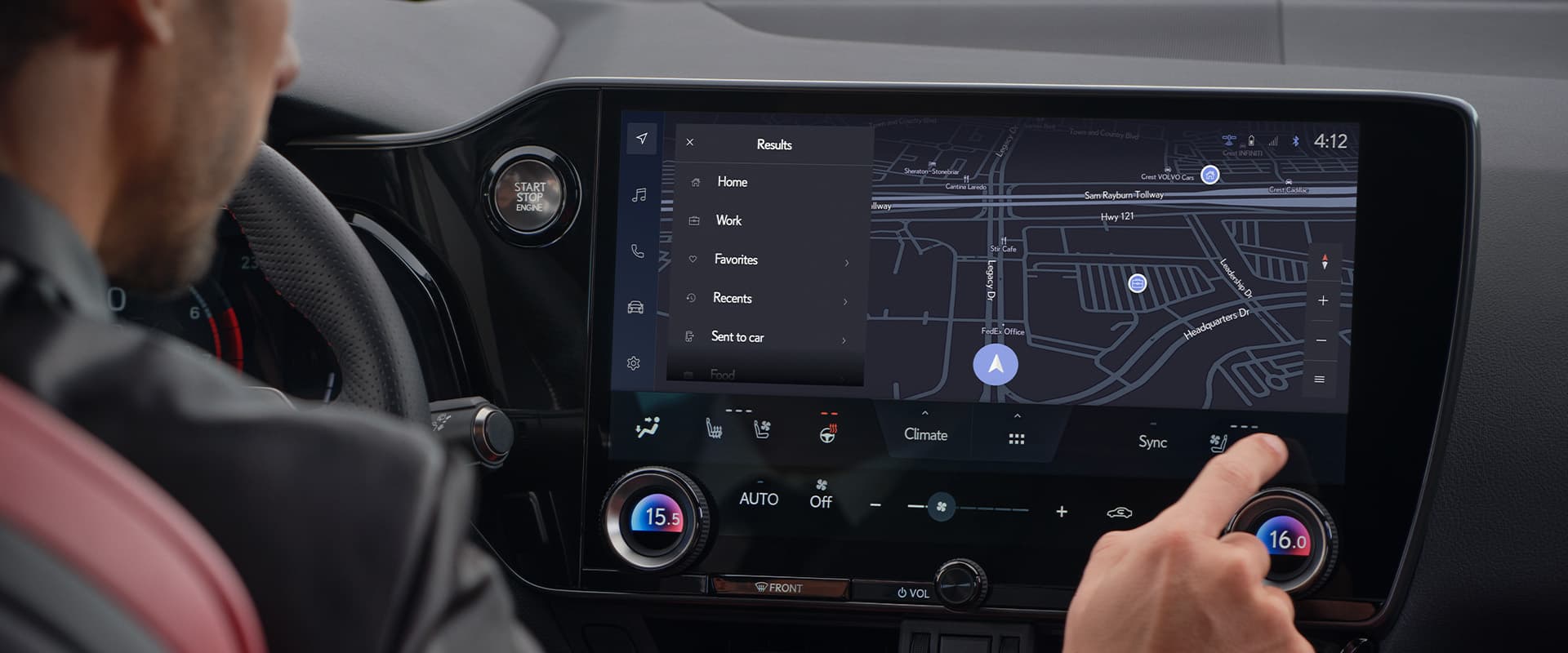 Nội thất Lexus NX 350h